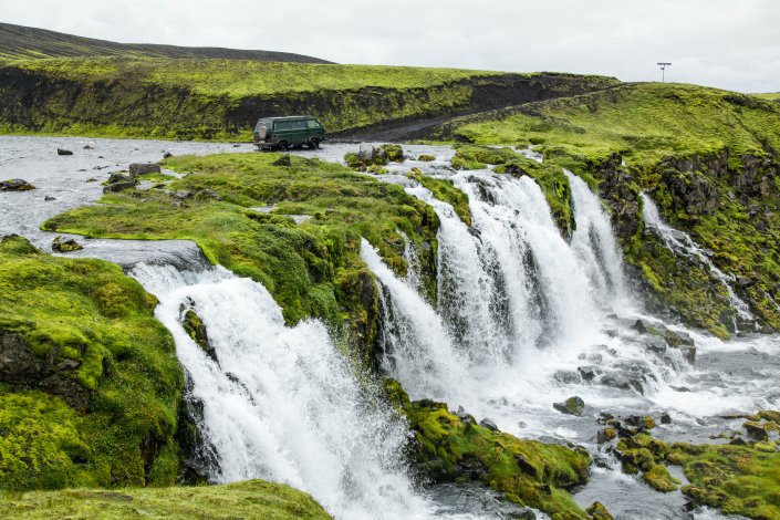 Wasserfall, Island